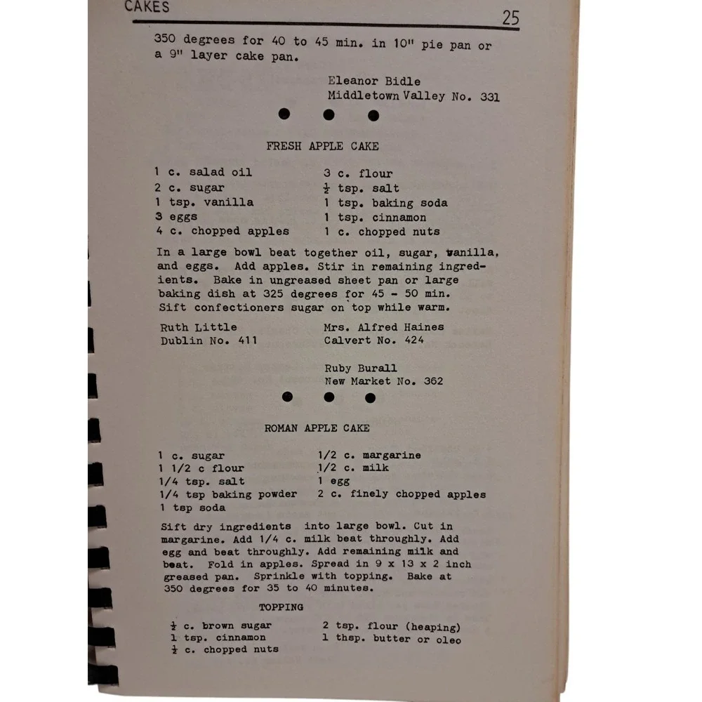 1974 Maryland State‎ Grange Centennial Cookbook